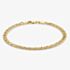 9ct Gold 7.5 Inch Double Curb Bracelet 1.23.5832