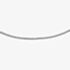 9ct White Gold Diamond Cut Curb 16-18 Inch 5-13-0030