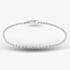9ct White Gold 7 Inch Rope Chain Bracelet 5-26-2211