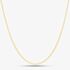 9ct Yellow Gold 18 Inch Mini Spiga Chain 1.10.5004