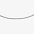 9ct White Gold 16 Inch Fine Diamond Cut Curb Chain 5.13.0033