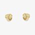 Gold Classic 9ct Yellow Gold Knot Stud Earrings 120125147610