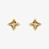 Gold Classic 9ct Yellow Gold Textured Flower Stud Earrings GE2540