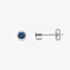 Gold Impression 9ct White Gold Round Sapphire Stud Earrings 120325147572