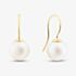 9ct Yellow Gold Freshwater Pearl Fixed Hook Earrings EOZ70073YG