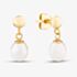 9ct Yellow Gold Freshwater Pearl Dropper Earrings 1.58.7979
