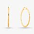 9ct Yellow Gold Twist Hoop Earrings UER039Y