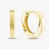 9ct Yellow Gold Hinged Hoop Earrings EBE011