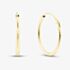 9ct Yellow Gold 15mm Diamond Cut Sleeper Hoop Earrings 1.53.9869
