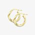 Gold Classic 9ct Yellow Gold Twist Hoop Earrings 120525147557
