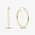 9ct Yellow Gold Medium Tube Hoops Earrings E-SLRT-435-9Y