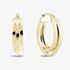 9ct Yellow Gold 15mm Triple Oval Hoop Earrings E-MSSD-30-9Y