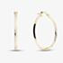 9ct Yellow Gold 25mm Patterned Hoop Earrings OR.91521/25