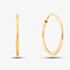 9ct Yellow Gold Sleeper Hoop Earrings GE2216