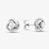 9ct White Gold Stone Set Knot 5.57.0213