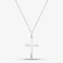 Silver Plain Cross Pendant P177 N2326