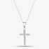 Fashionista Silver Silver & Crystal Cross Pendant 13851 N2326