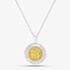 Silver Two Tone St Christopher Pendant 8.62.7409