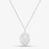 Sterling Silver Oval St Christopher Pendant P30-8046-SC1518