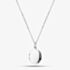 Fashionista Silver Sterling Silver Engravable Oval Locket Pendant AP14479/R