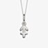 Sterling Silver Sagittarius Zodiac Sign Pendant Necklace P4996