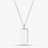 Engravables- Silver Plain DogTag Pendant P-25357
