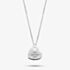 Engravables- Silver Medium Plain Heart Pendant P-4082
