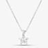 Sterling Silver Pave Butterfly Pendant E446P 3A