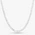 Sterling Silver 20 Inch Square Curb Chain SSLC-460-AG-20