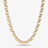 Silver Gold Plated 24 Inch Patterned Belcher Chain S1075Y-24