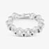 Sterling Silver 23cm Patterned Belcher Bracelet S1073-09