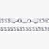 Fashionista Silver Sterling Silver 22 Inch Double Curb Chain S1120-22