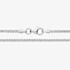 Fashionista Silver Sterling Silver 18 Inch Spiga Chain S1136-18