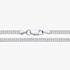 Fashionista Silver Sterling Silver 22 Inch Double Curb Chain S1118-22