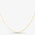 Gold Plated 20 Inch Flat Curb Chain CU2DC035/0.50