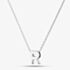 Fashionista Silver Sterling Silver R Initial Pendant CN2583RX11800R1