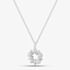 Fashionista Silver Sterling Silver Simulated Pearl Wreath Pendant 016-35619/SP