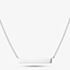 Fashionista Silver Sterling Silver Engravable Bar Pendant 05S2AVN485704