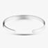 Fashionista Silver Silver Plain Flat Engraveable Bangle GCP0905-2