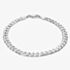 Sterling Silver Flat Curb Bracelet 20cm 8.23.6363