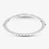 Silver 8.5 Inch Flat Curb Chain Bracelet SBUF-680-AG-8.5