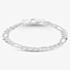 Sterling Silver 8.5 Inch Figaro Chain Bracelet SFFP-810-AG-8.5