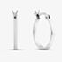 Fashionista Silver Sterling Silver Flat Hoop Earrings TTE4769150000R1