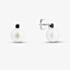 Fashionista Silver Sterling Silver Freshwater Pearl Stud Earrings AE19661BKZ-WFM/R