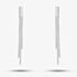 Sterling Silver Box Chain Dropper Earrings 8.54.4349