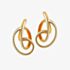 Fei Liu Serenity Gold Plated Twist Stud Earrings SER-925G-203-0000