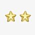 LUXE Silver Gold Plated Star Stud Earrings 8.55.5639