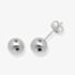 Fashionista Silver Sterling Silver 7mm Ball Stud Earrings G5514