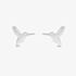 Fashionista Silver Sterling Silver Hummingbird Stud Earrings E6802