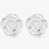 Silver Rose Stud Earrings 8.58.6072